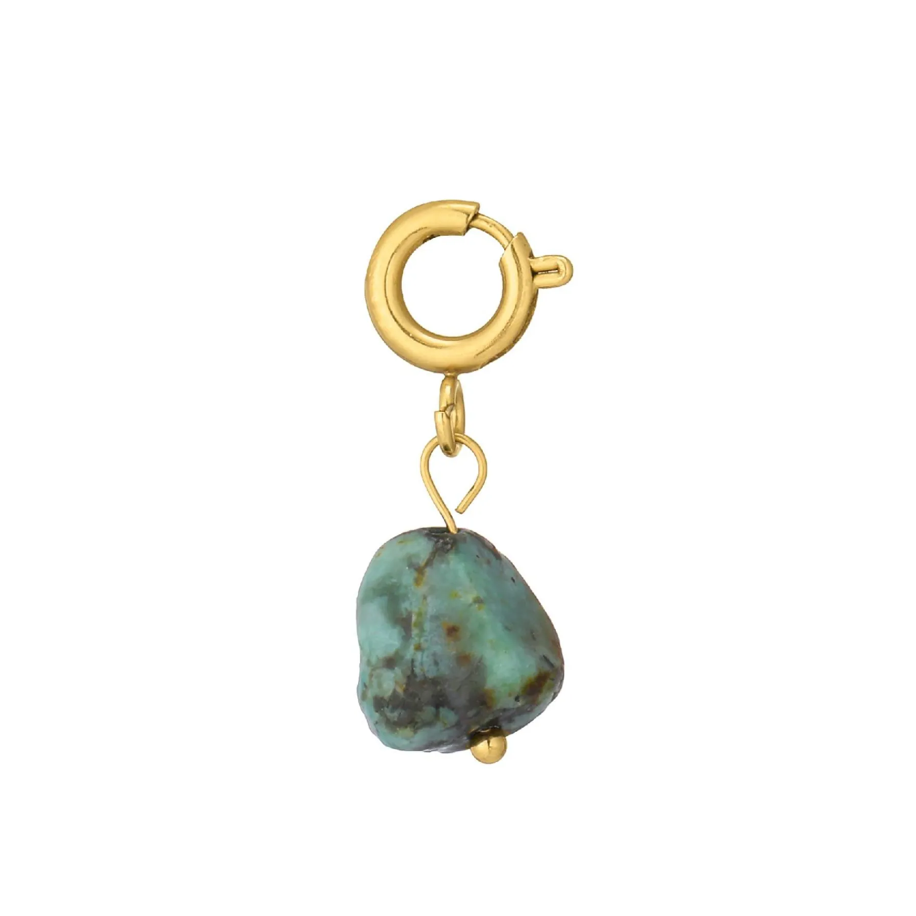 Luzaka Luzacharms<Charm Pin Africain acier doré or