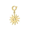Luzaka Luzacharms<Charm Sunny acier doré or