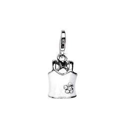 Luzaka Charms Métal<Charm Top blanc