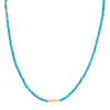 Femme Luzaka Colliers<Collier Amour Howlite bleu