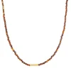 Femme Luzaka Colliers<Collier Amour Oeil du tigre