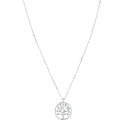 Femme Luzaka Colliers<Collier Arbre Argent 925 rhodié
