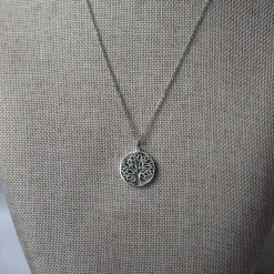 Femme Luzaka Colliers<Collier Arbre de vie acier argenté