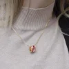 Femme Luzaka Colliers<Collier Art M2 acier doré or