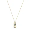 Femme Luzaka Colliers<Collier Artiste bleu doré or