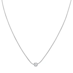 Femme Luzaka Colliers<Collier Asio acier argenté
