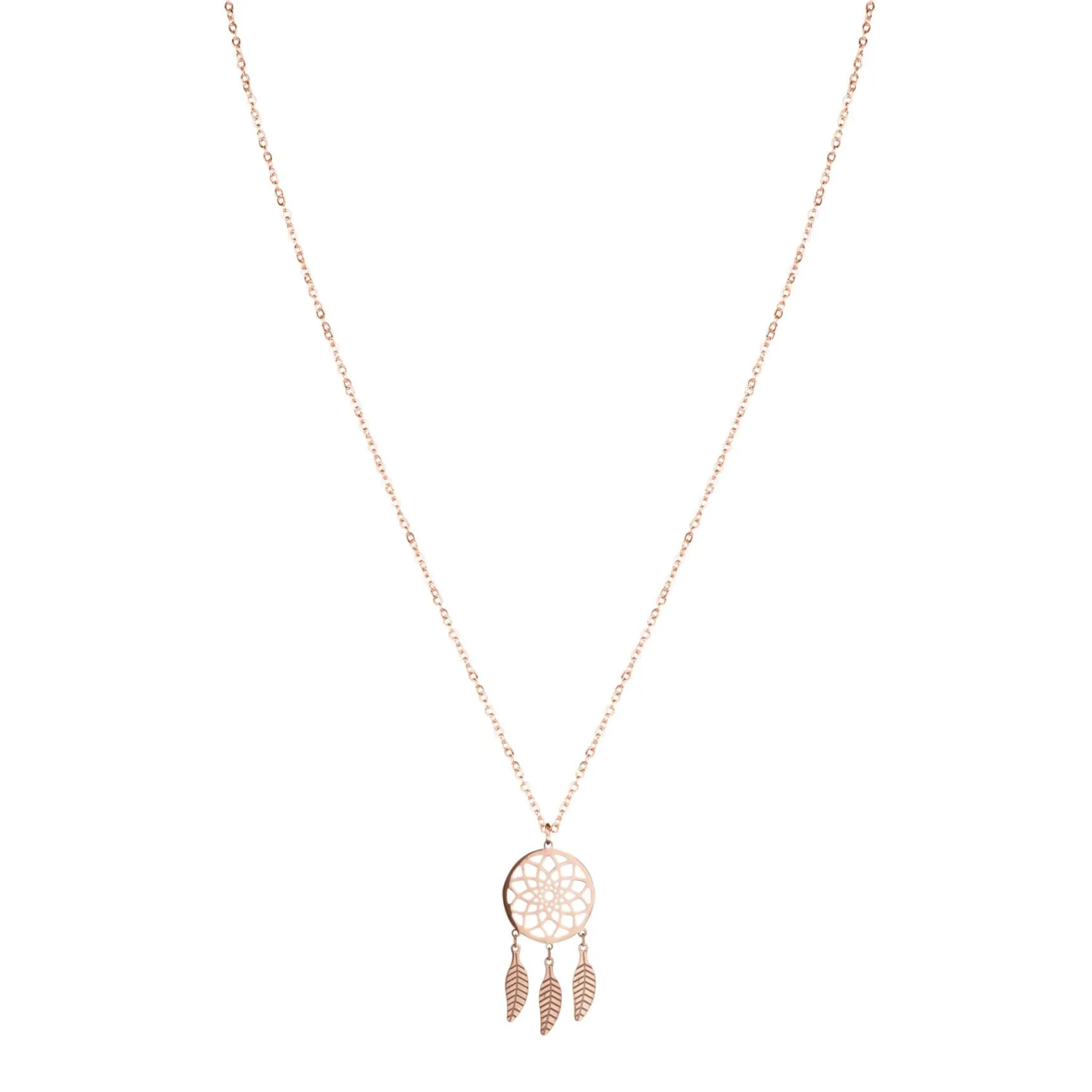 Femme Luzaka Colliers<Collier Attrape rêve d.rose