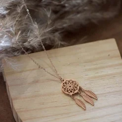 Femme Luzaka Colliers<Collier Attrape rêve d.rose