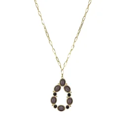 Femme Luzaka Colliers<Collier Aurora Quartz noir
