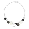 Femme Luzaka Colliers<Collier Babou gris