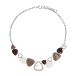Femme Luzaka Colliers<Collier Babou marron