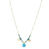 Femme Luzaka Colliers<Collier Cancun Pierres Apatite bleue