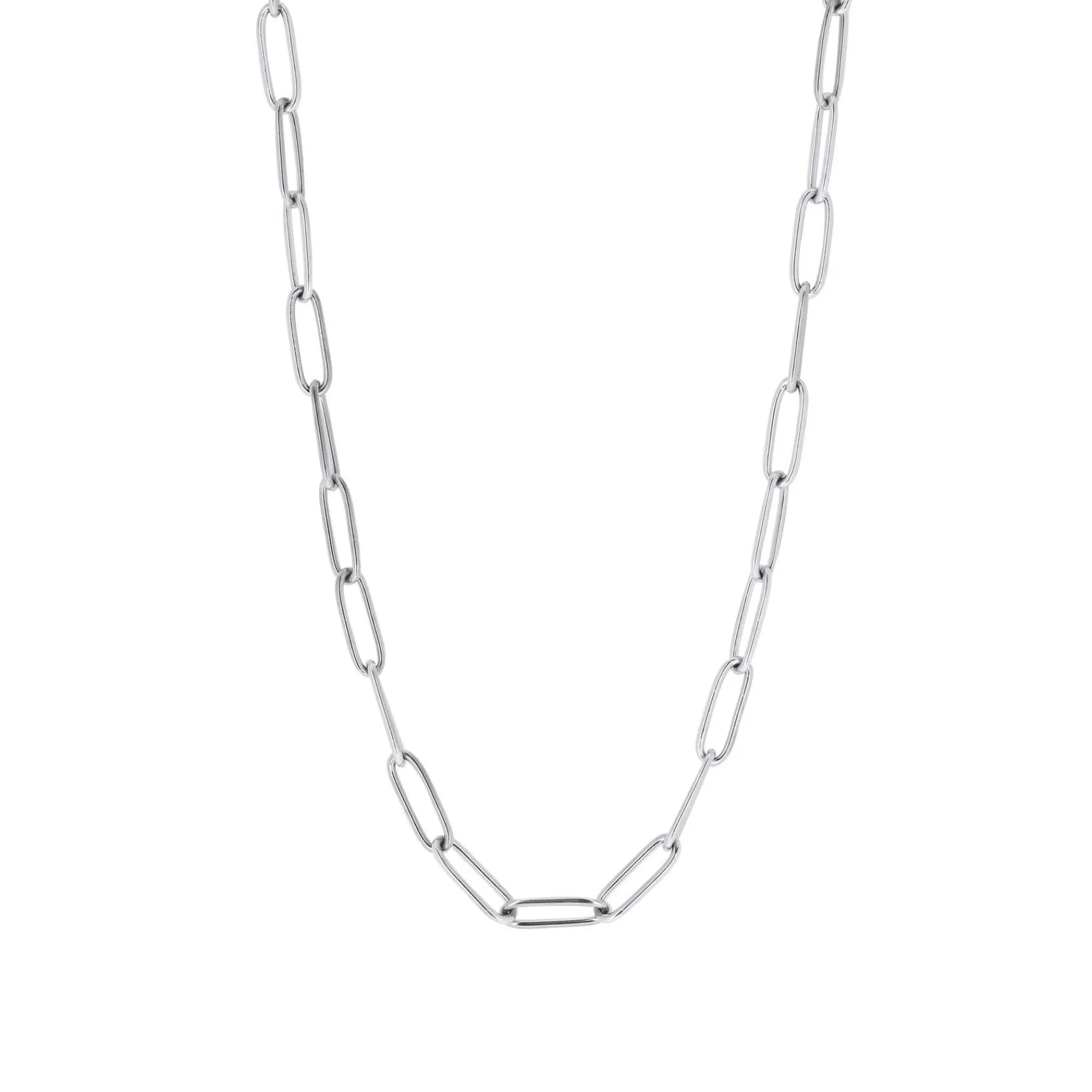 Luzaka Luzacharms<Collier chaine acier Luza Charms