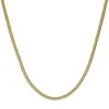 Femme Luzaka Colliers<Collier chaine Lausanne acier doré or