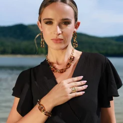 Femme Luzaka Colliers<Collier charlotte acier doré or