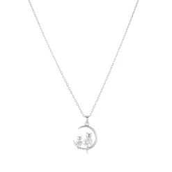 Femme Luzaka Colliers<Collier Chatons Argent 925 rhodié