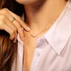 Femme Luzaka Colliers<Collier Comete zircons bleus