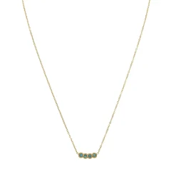 Femme Luzaka Colliers<Collier Comete zircons bleus