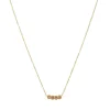Femme Luzaka Colliers<Collier Comete zircons roses