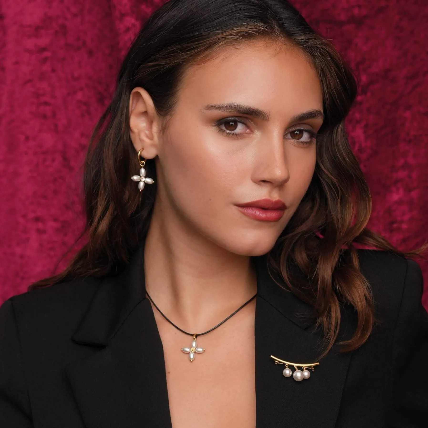 Femme Luzaka Colliers<Collier Coralie acier doré or