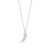 Femme Luzaka Colliers<Collier Corne zircons