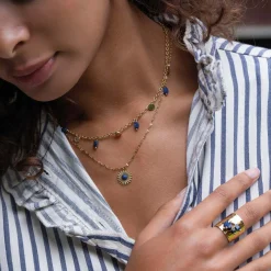 Femme Luzaka Colliers<Collier Elios Lapis Lazuli