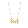 Femme Luzaka Colliers<Collier Famili 4 doré or