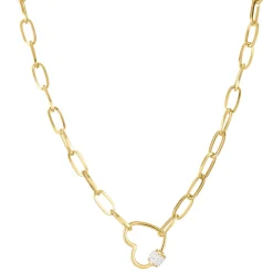 Femme Luzaka Colliers<Collier Forever acier doré or