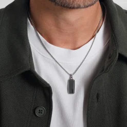 Homme Luzaka Colliers<Collier Fuji acier