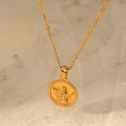 Femme Luzaka Colliers<Collier Gabrielle acier doré or