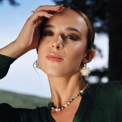 Femme Luzaka Colliers<Collier Gaia acier doré or