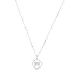 Femme Luzaka Colliers<Collier Hibou Argent 925 rhodié