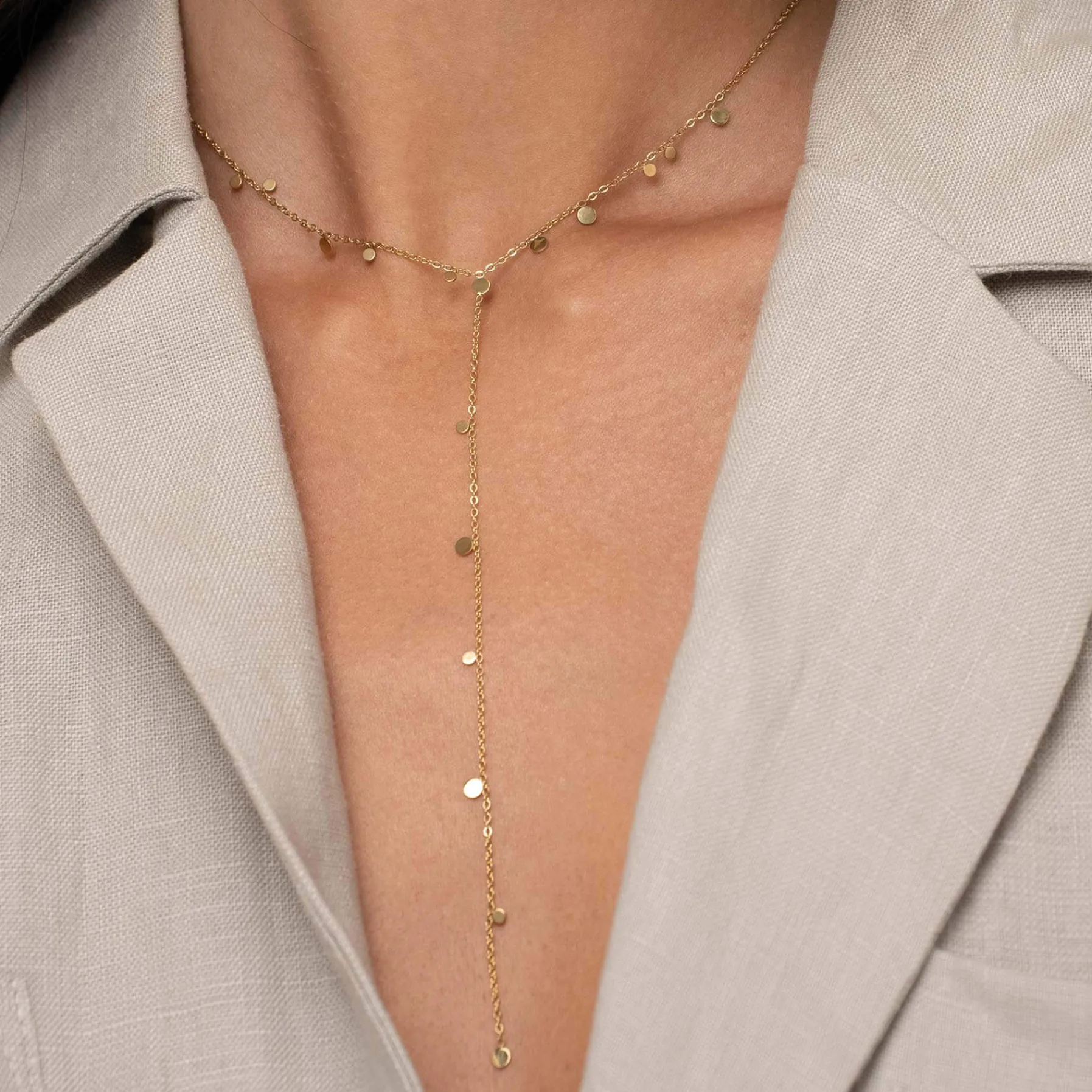 Femme Luzaka Colliers<Collier Infinity acier doré or