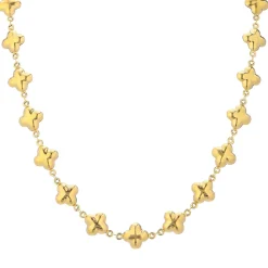 Femme Luzaka Colliers<Collier Isadora acier doré or
