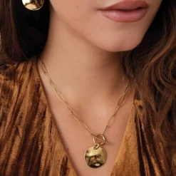 Femme Luzaka Colliers<Collier Izzy acier doré or