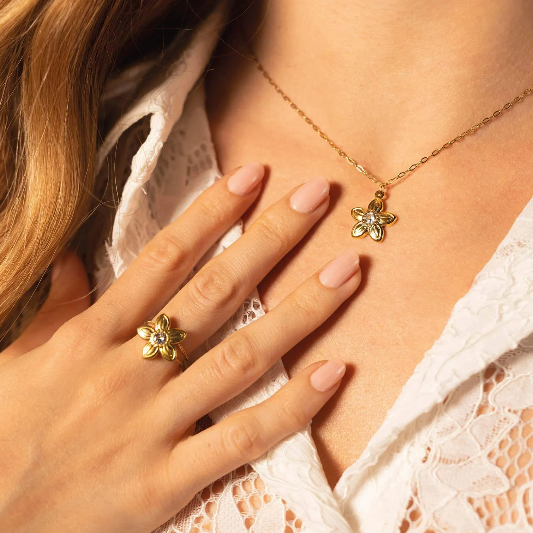 Femme Luzaka Colliers<Collier Javie acier doré or