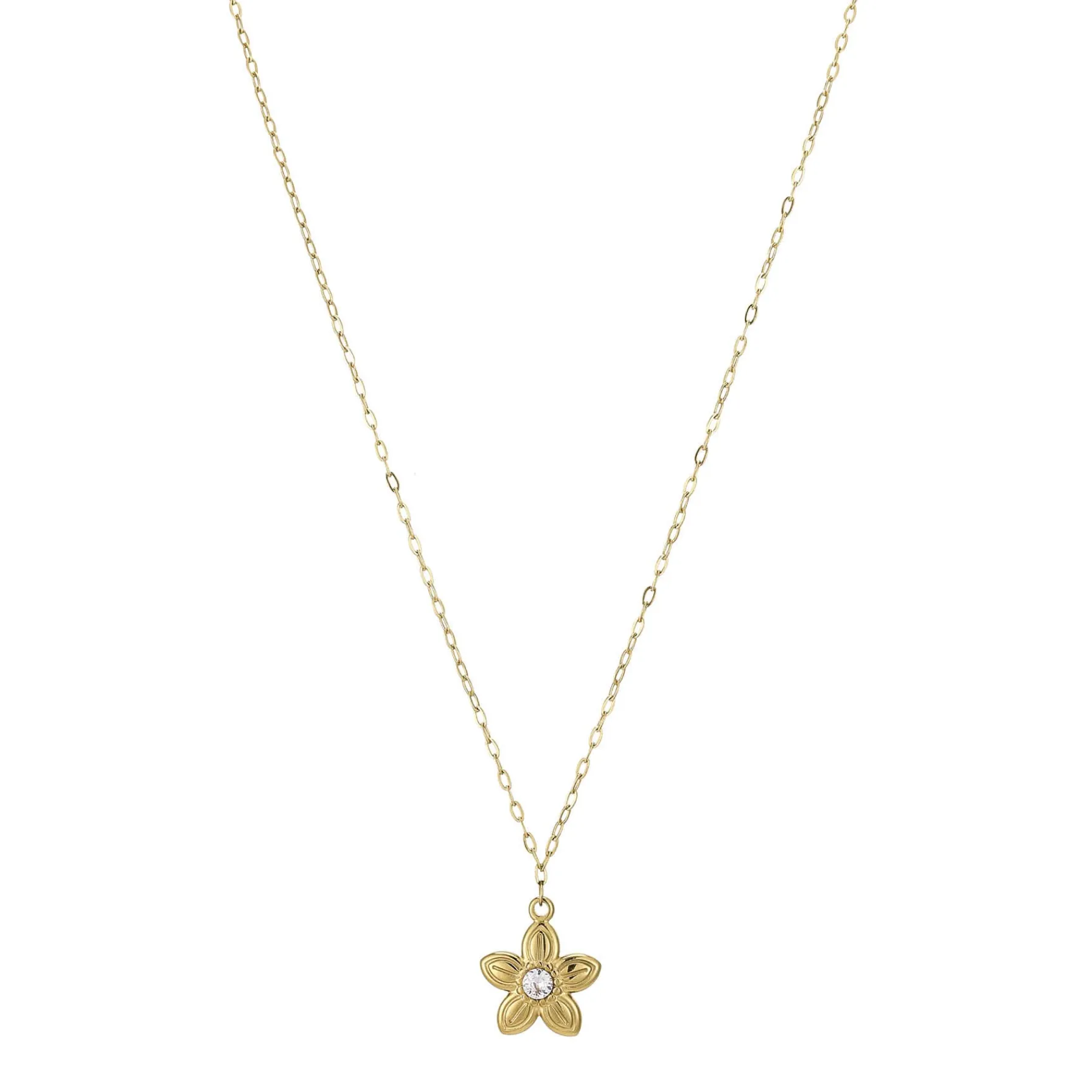 Femme Luzaka Colliers<Collier Javie acier doré or