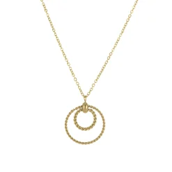 Femme Luzaka Colliers<Collier Lison acier doré or