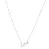 Femme Luzaka Colliers<Collier Love Argent 925 rhodié