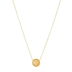 Femme Luzaka Colliers<Collier Luna Jade Orange