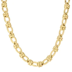 Femme Luzaka Colliers<Collier maille Orla acier doré or