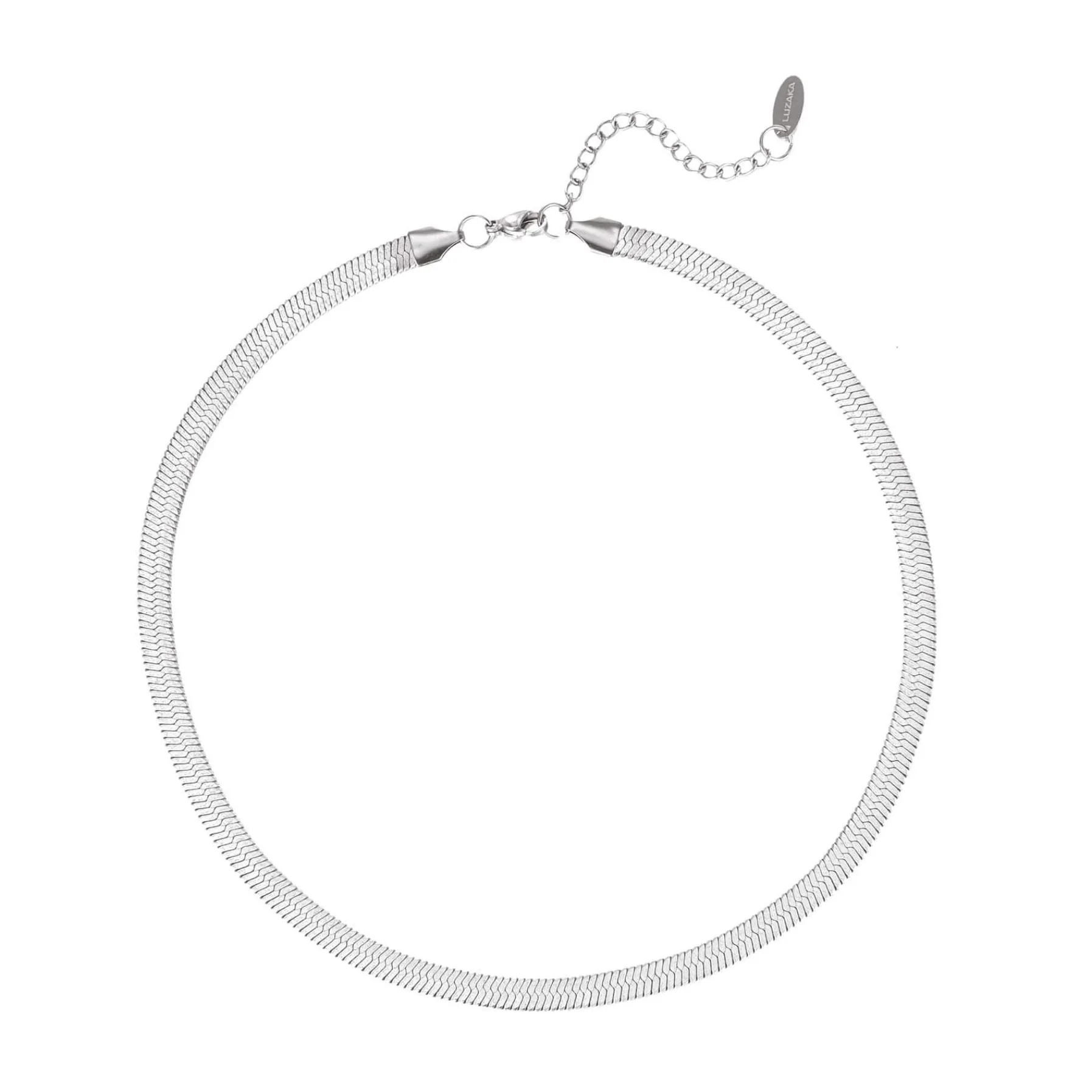 Femme Luzaka Colliers<Collier maille plate acier