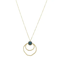 Femme Luzaka Colliers<Collier Majo Pierre Apatite bleue