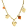 Femme Luzaka Colliers<Collier Margaret acier doré or