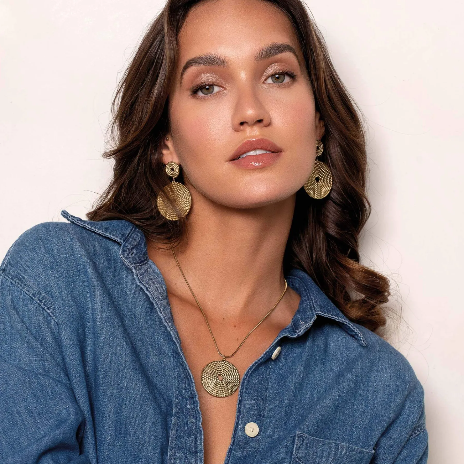 Femme Luzaka Colliers<Collier Marina acier doré or