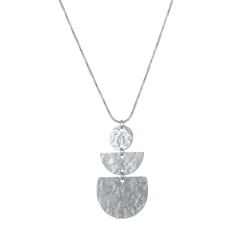 Femme Luzaka Colliers<Collier Mendosa acier argenté