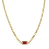 Femme Luzaka Colliers<Collier Mila Strass rouge