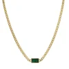 Femme Luzaka Colliers<Collier Mila Strass vert