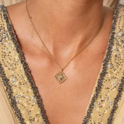 Femme Luzaka Colliers<Collier Nadia Pin Africain