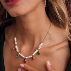 Femme Luzaka Colliers<Collier Noelia acier doré or